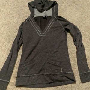 Grey hoodie cruel girl